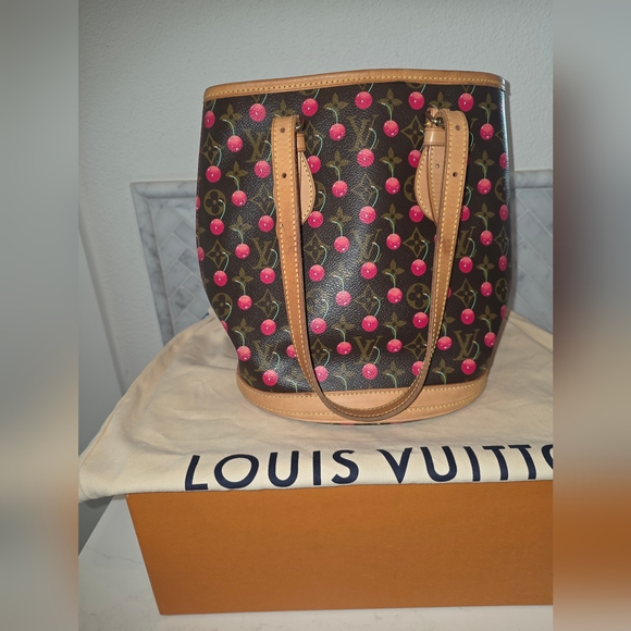 Louis Vuitton Takashi Murakami Cherry Tote Bag Very RARE! - Picture 4 of 16